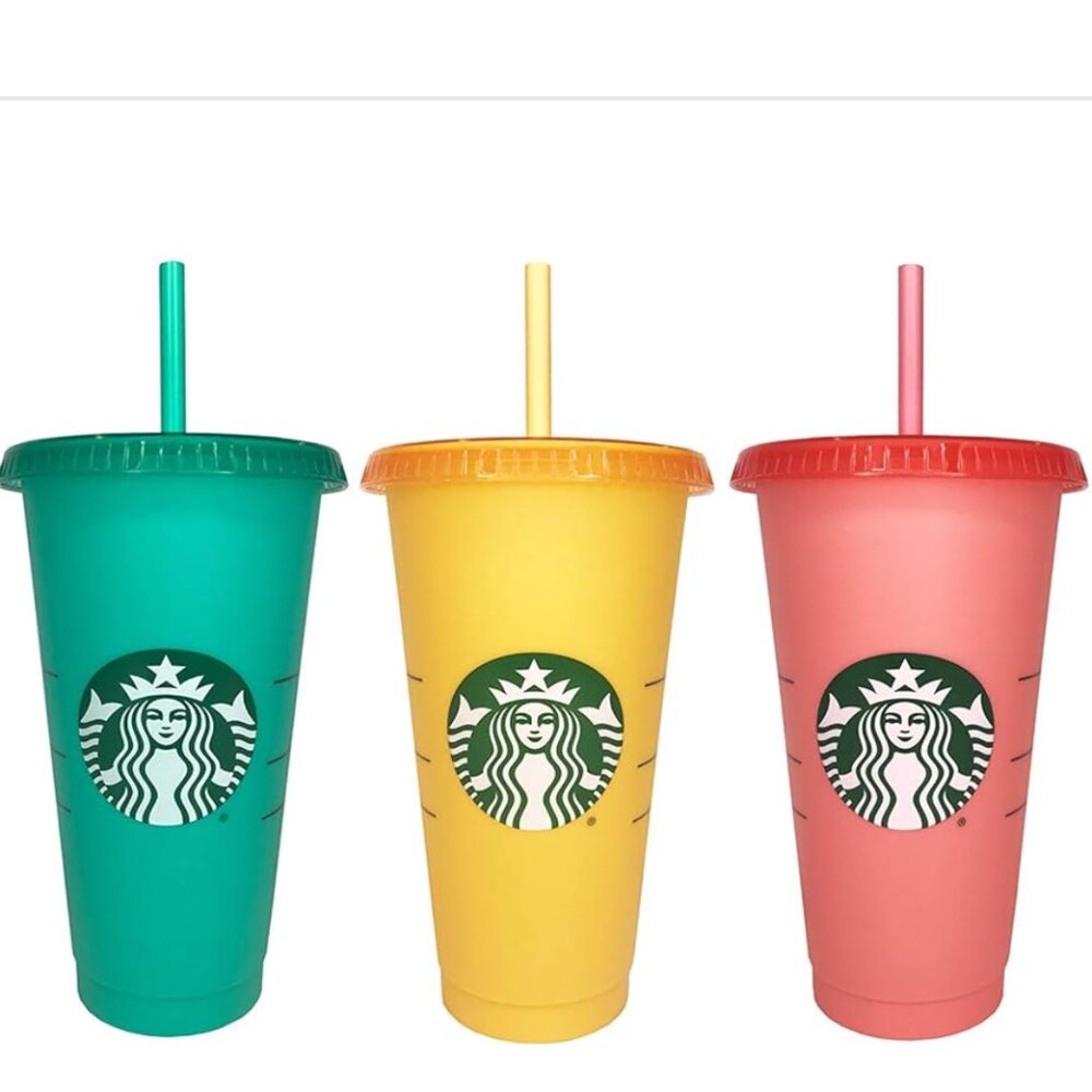Starbucks Color Changing Reusable Cups